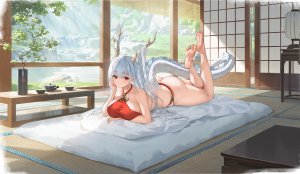 mimoza,四万十,碧蓝航线,No-Bra
