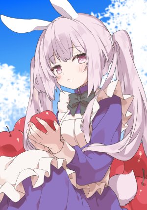 神吉李花,兽耳,兔耳,女仆