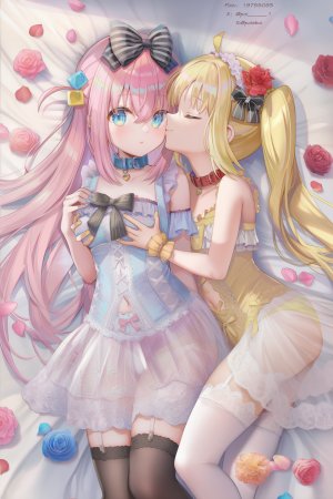 poi氵,ぼっち・ざ・ろっく!,後藤一里,百合,伊地知虹夏,女孩子,少女,魅惑的大腿