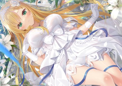 夜ノみつき,Forbin,碧蓝航线,连衣裙,看穿,婚纱