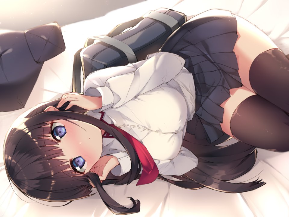 原创 学校制服 黑丝