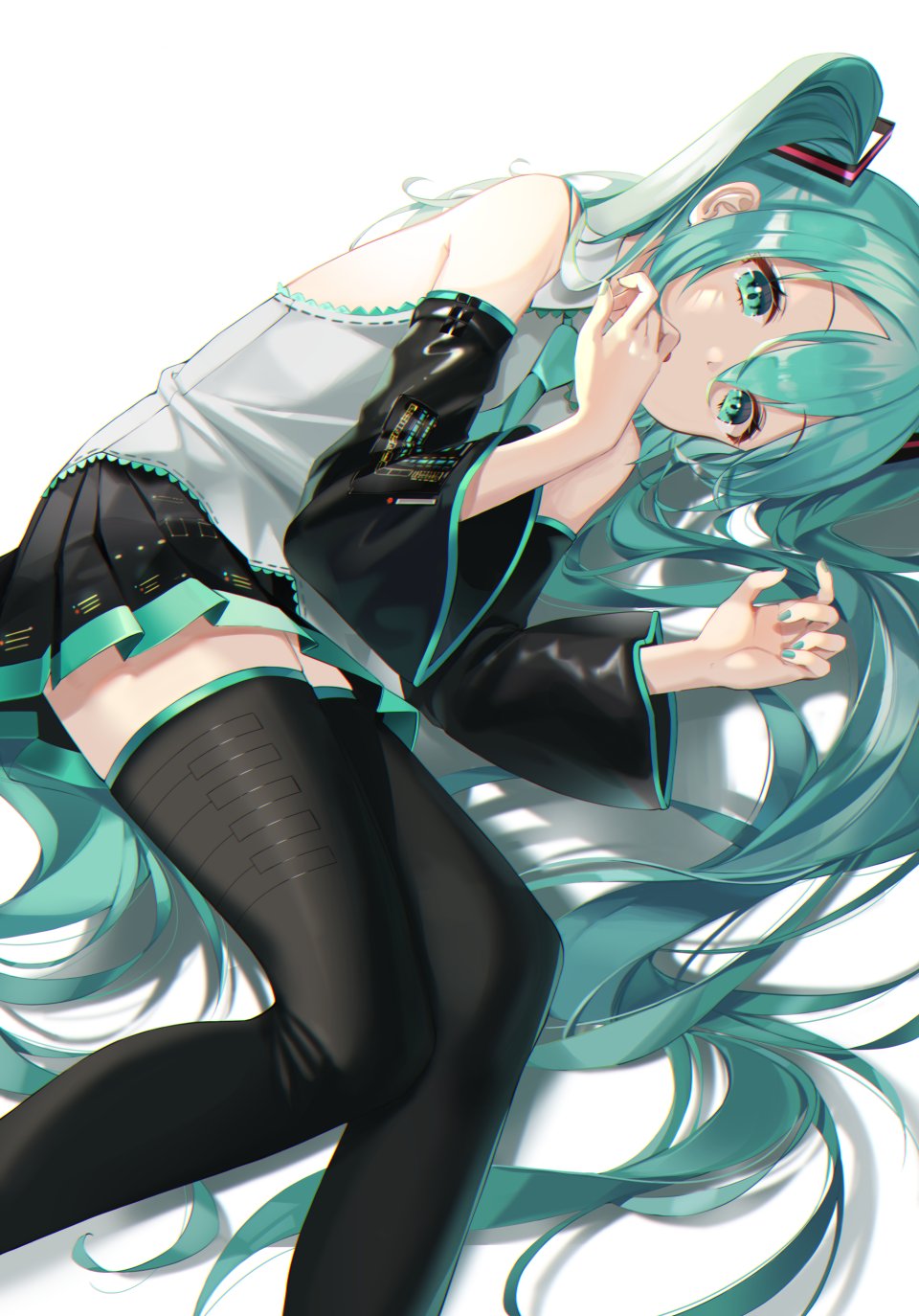 VOCALOID 初音ミク Buri Single 長身像 视线正对 Highres 前发