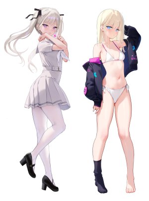 mignon,水着,裤袜,制服,泳装