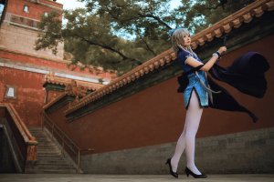 VOCALOID,洛天依,COS,旗袍