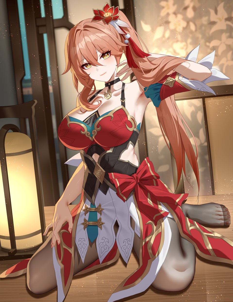 桂乃芬 崩坏：星穹铁道 乌橄榄菜 脸红 Breasts 汉服 连衣裙 发饰