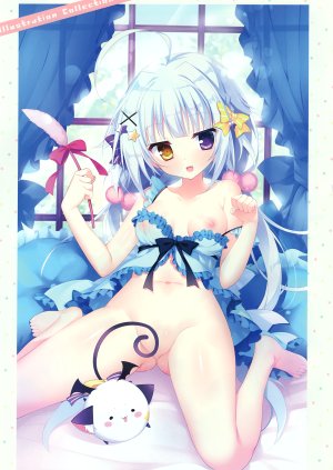 白もち桜,星詠ましろ,Hearts,恋するココロと魔法のコトバ,露胸,Lingerie,nipples