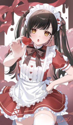 女仆,丝袜,情人节