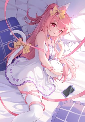 兽耳,连衣裙,猫耳,丝袜