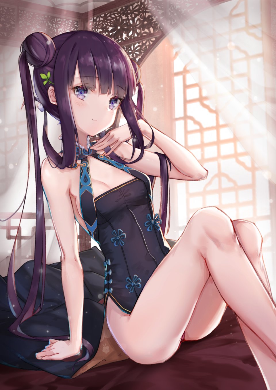 杨贵妃 Fate Kyaroru 胸部 Cleavage 双团子头 Fate/Grand_Order Fate系列