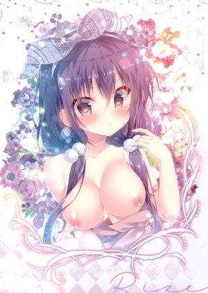 蜜桃まむ,天々座理世,蜂蜜少女,请问您今天要来点兔子吗?,露胸,nipples,No-Bra