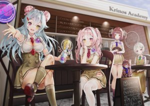 原创,动物,连衣裙,长发,黑丝