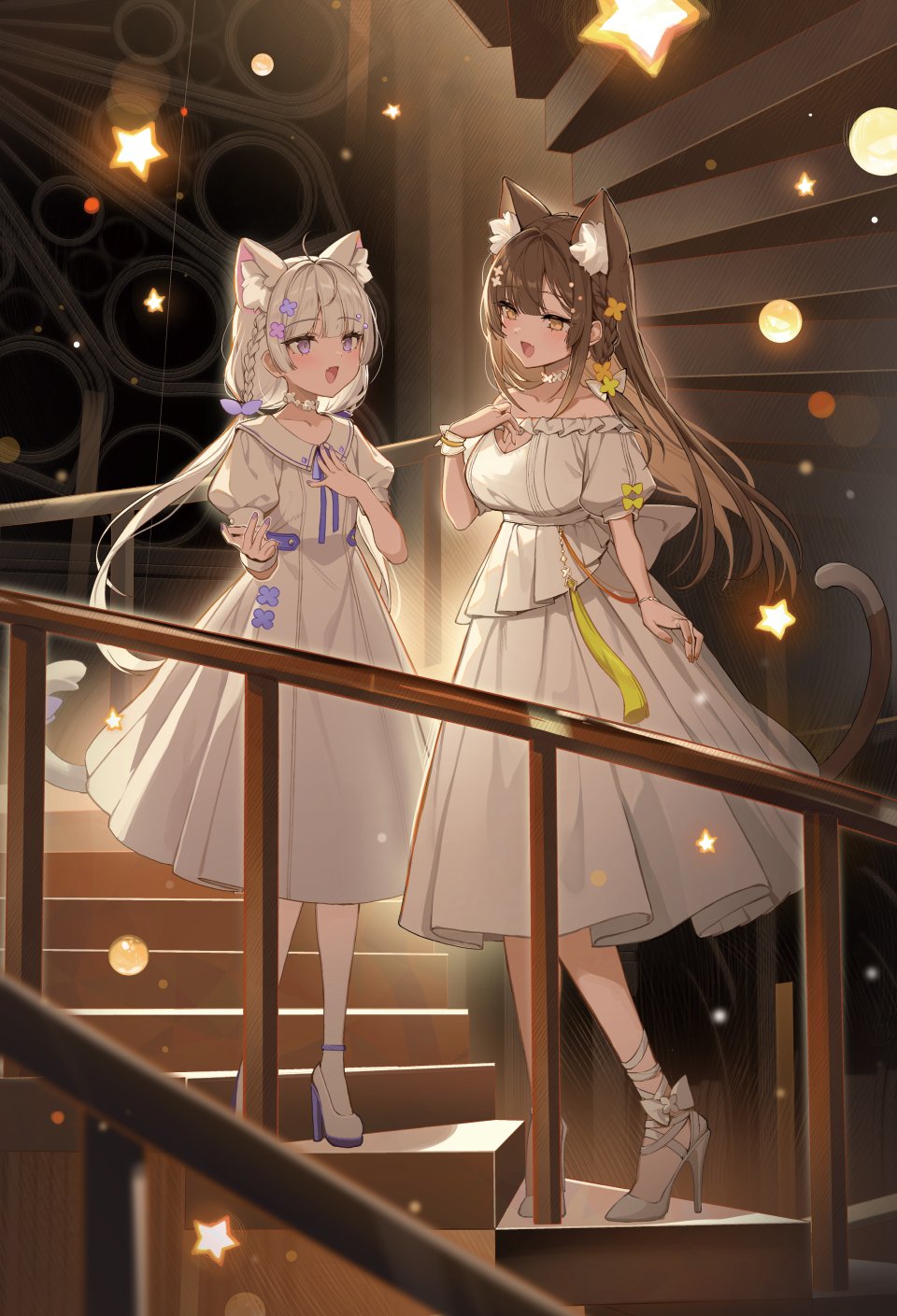 Ikomochi 绘守未来Project 兽耳 连衣裙 猫耳 No-Bra 制服