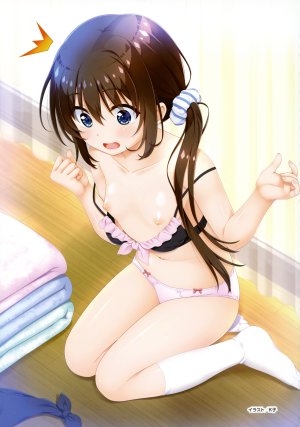 k-ko,女未こはく,Tinkle-Position,お兄ちゃん、朝までずっとギュってして！,bra,露胸,nipples,胖次,露点