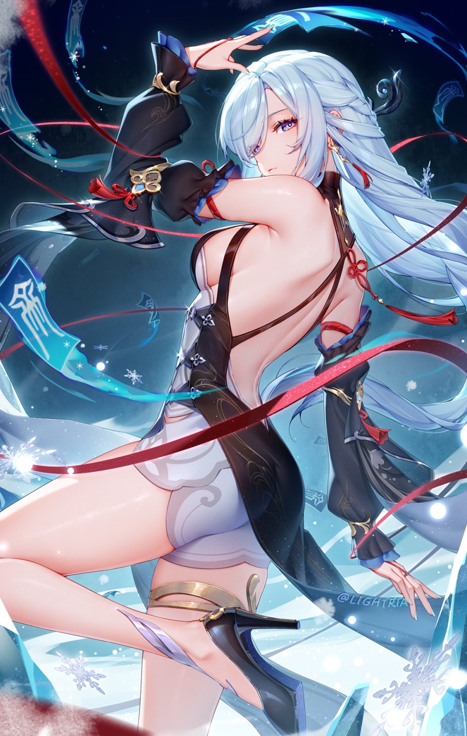Lightria Shenhe 原神 Garter No-Bra