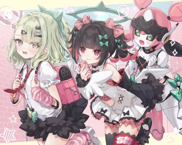 hoshi,nangong_yu,绝区零,光晕,丝袜,制服,翅膀