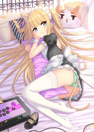 hajimekaname,兽耳,女仆,猫耳,胖次,黑丝