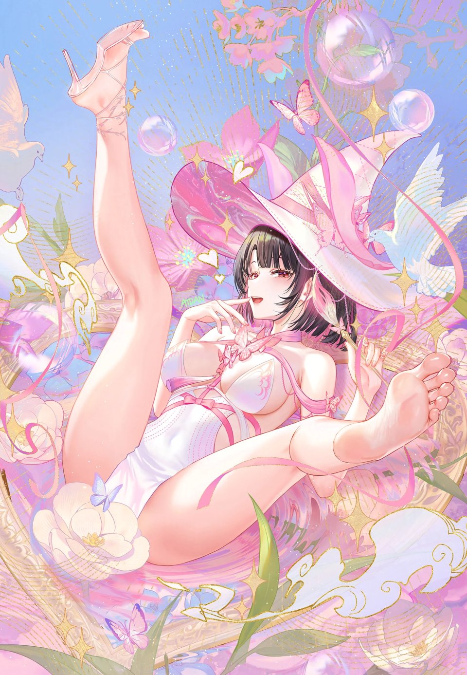 ATDAN 连衣裙 No-Bra 魔女