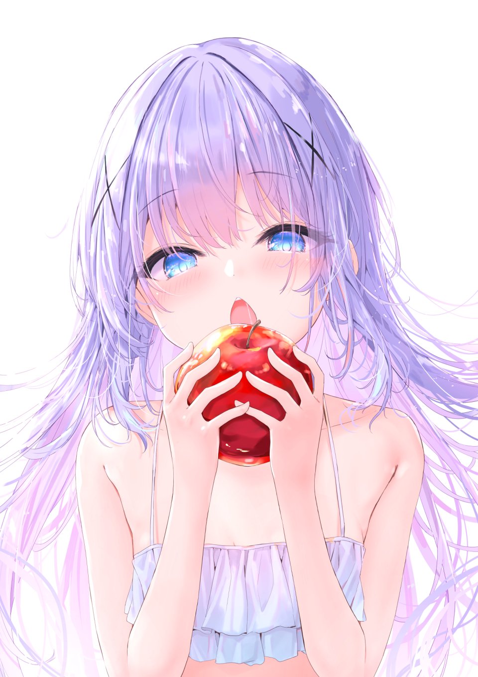 香風智乃 请问您今天要来点兔子吗? ふぇありぃあい Apple 露肩 水着 碧眼 脸红