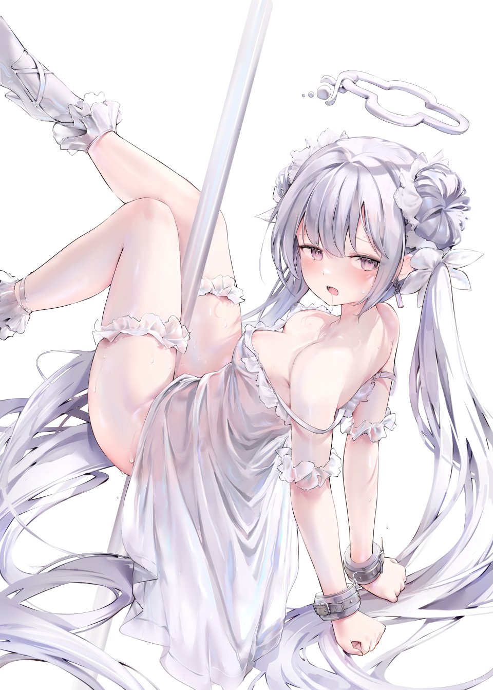 Henzer Areola 捆绑play 连衣裙 Garter 光晕 萝莉 No-Bra