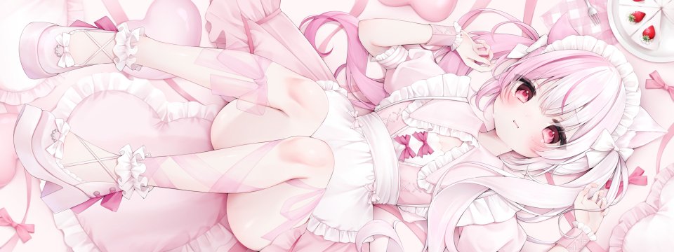 みこ酢 莵透ねむり Iriam 兽耳 女仆 掀裙