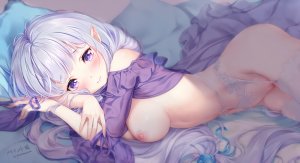 油漆娘,Emilia,从零开始的异世界生活,露胸,吊带袜,nipples,nopan,猫咪,Stockings,censored,signed,waifu2x