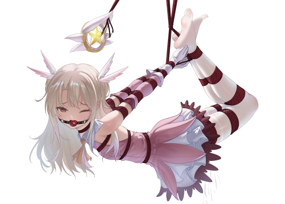 Liangfangliangfangliang 伊莉雅 魔法少女☆伊莉雅 Fate系列 金发 Breasts 连衣裙 全身