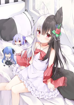 fuyuki030,ManaAlice,ManaAliceChannel,兽耳,连衣裙