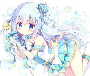 あづみ一樹,香風智乃,请问您今天要来点兔子吗?,掀裙