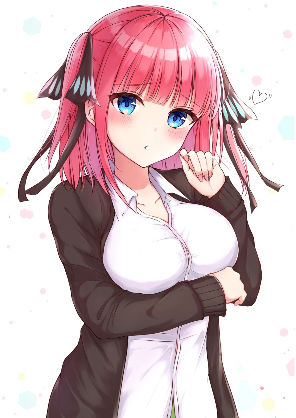 User_Ugvg3734 中野二乃 五等分的新娘 Breast_Hold 制服