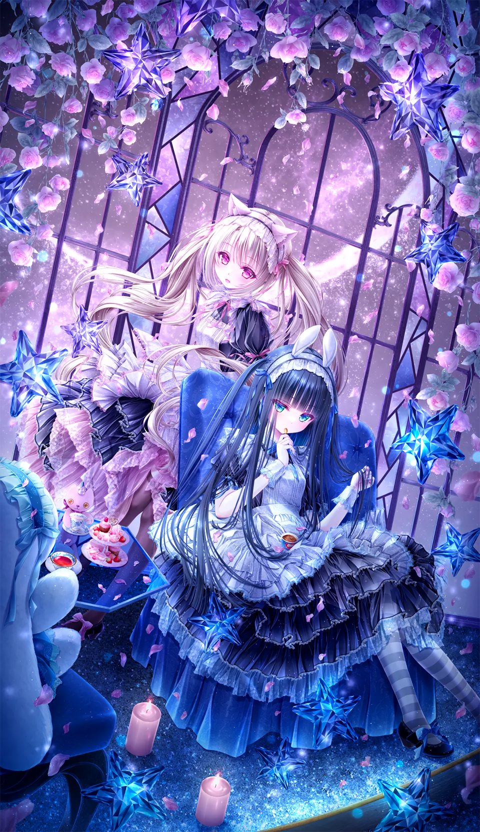 Tinkle 兽耳 兔耳 女仆 猫耳 看穿 掀裙 丝袜