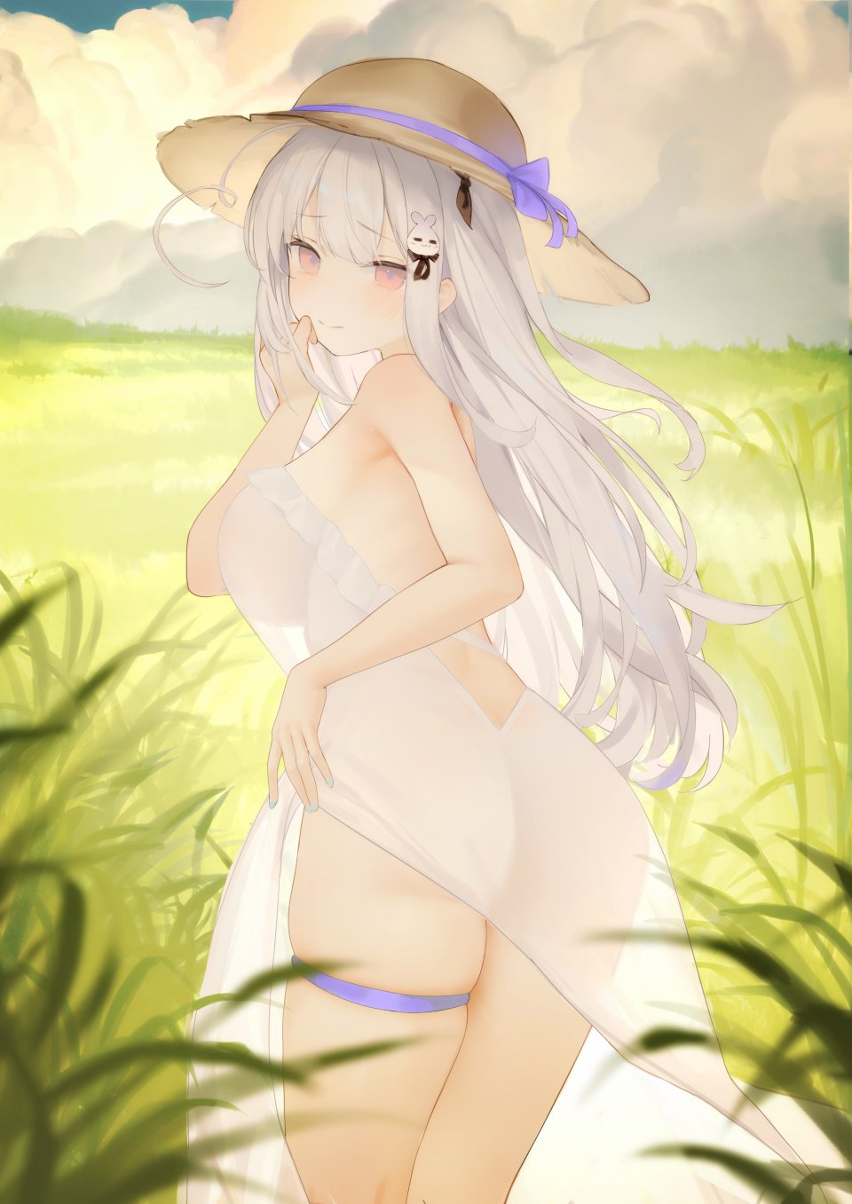 逆流茶会 连衣裙 Garter No-Bra Nopan 看穿 夏装