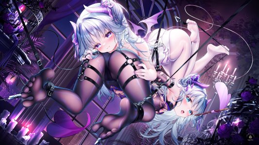 原创,horns,视线正对,裤袜