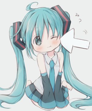 初音ミク,VOCALOID,hitode,露肩,裸足,脸红,全身,发饰,长发,视线正对,闭只眼,衬衫,坐姿,短裙,single,双马尾