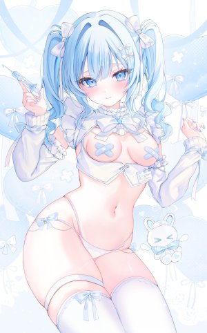 创可贴,garter,No-Bra,胖次,丝袜