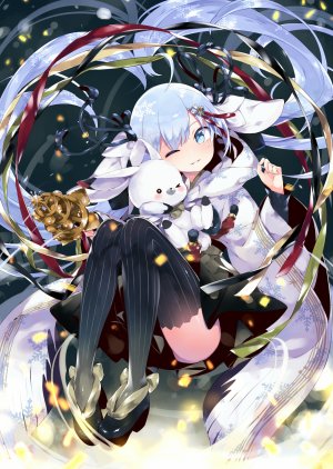 sama,初音ミク,雪ミク,VOCALOID,和服