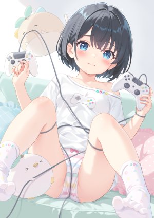 夕奈れぶん,萝莉,No-Bra,胖次,条纹胖次