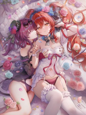 poi氵,女孩子,卡芙卡（星穹铁道）,崩坏：星穹铁道,崩坏星穹铁道,姬子（星穹铁道）,魅惑的大腿,极上女体,百合