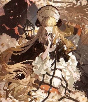 Sua,Arknights,アークナイツ,明日方舟,nightingale,夜莺,ゴスロリ