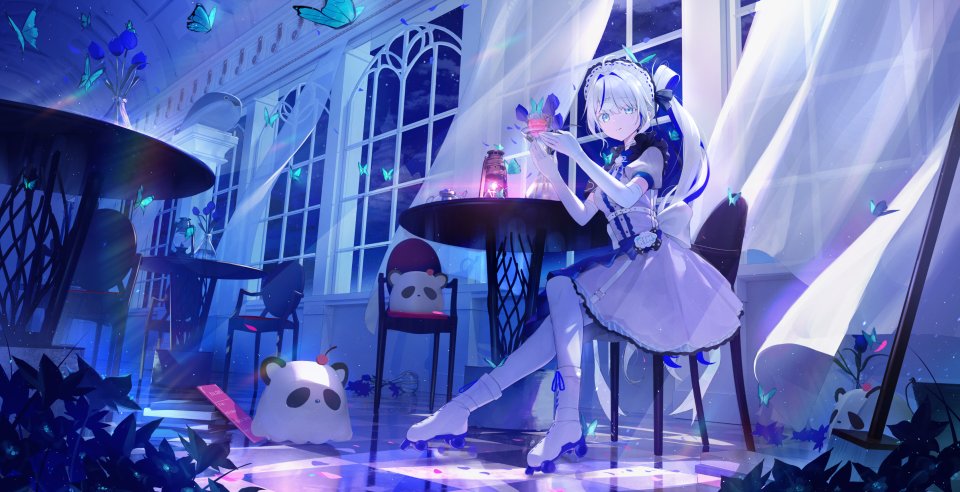 Clrawing Aokumo_Rin StelLive 女仆 女服务生