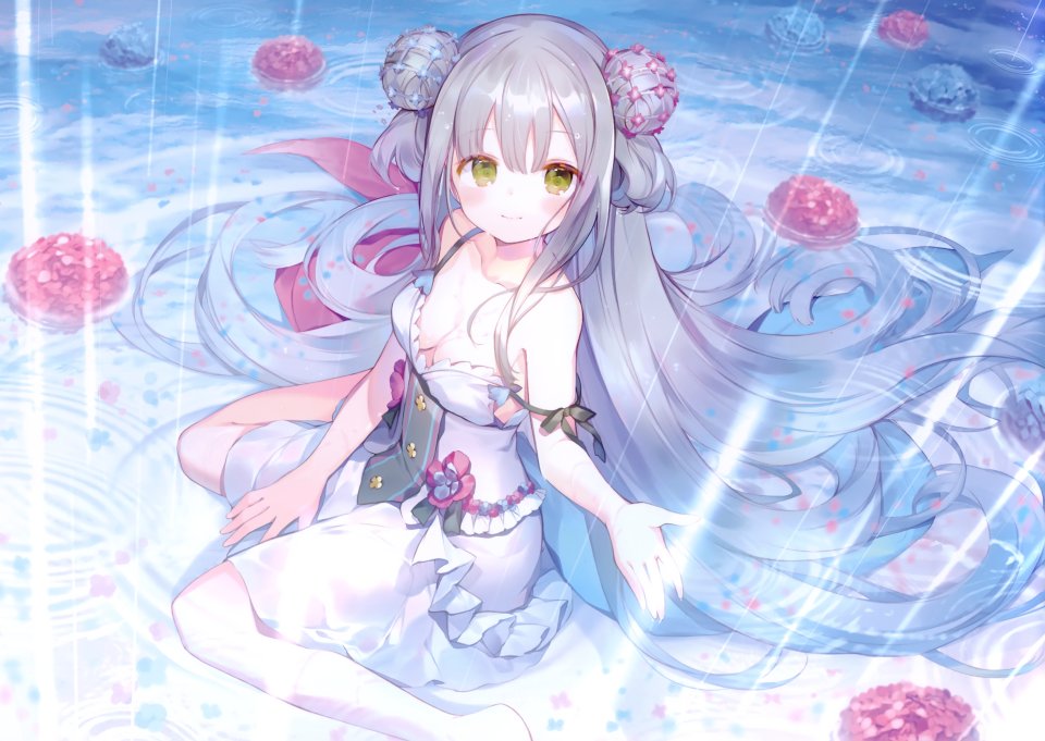 Nimoshi Molamola Cleavage No-Bra 湿身