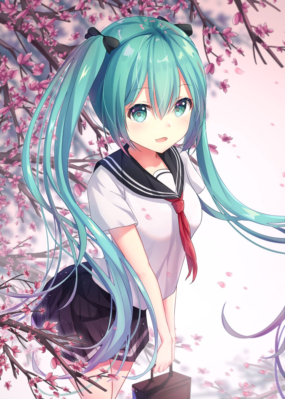 Arutoria 同人 初音未来 女孩子 可爱 少女 长发