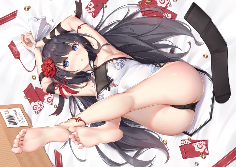 J-cube 原创 裸足 黑发 捆绑play 胸部 汉服 Cleavage